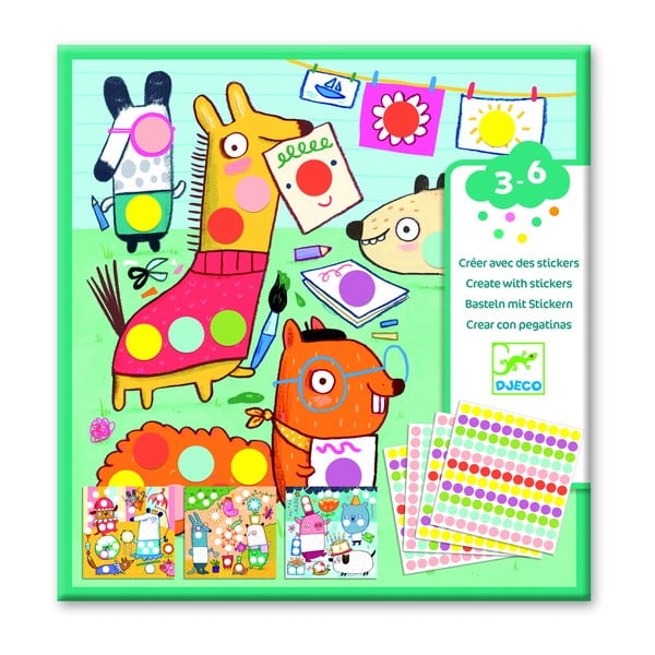 Djeco Dots dailės rinkinys-image-1