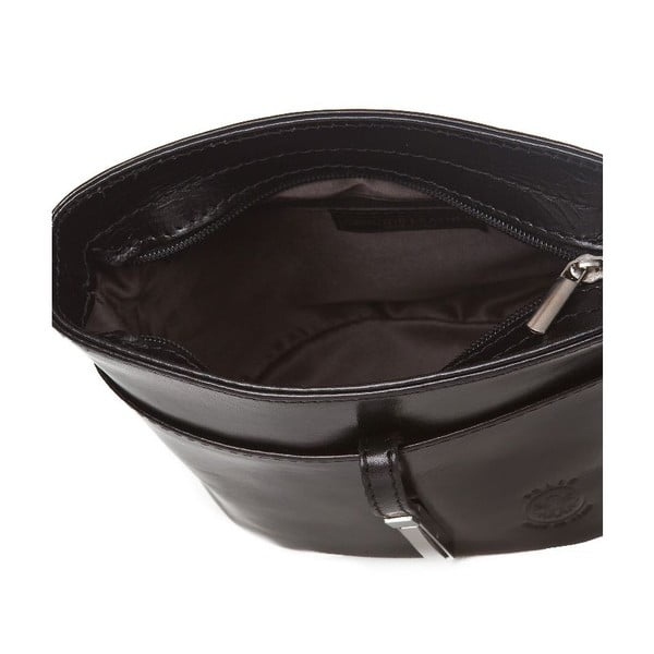 Juoda odinė rankinė Markese Severina-image-3