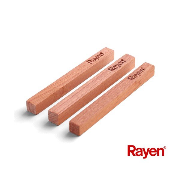 Kandžių atbaidymo priemonė natūralios spalvos iš kedro masyvo 4 vnt. – Rayen-image-2