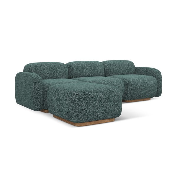 Turkio spalvos modulinė kampinė sofa (kintama) Ailani – Makamii-image-4