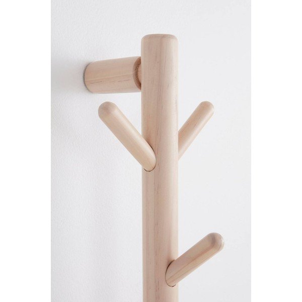 Šviesios natūralios spalvos iš pušies masyvo sieninė lentyna 21 cm Eddison – Jotex-image-2