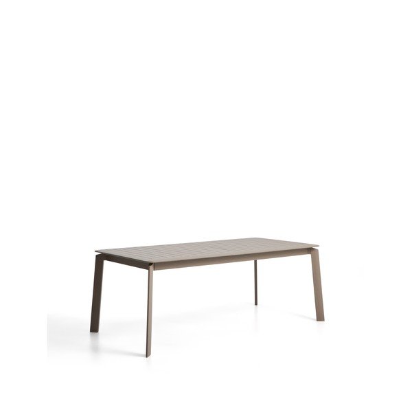 Iš metalo sodo valgomojo stalas 100x205 cm Brela – Kave Home-image-4