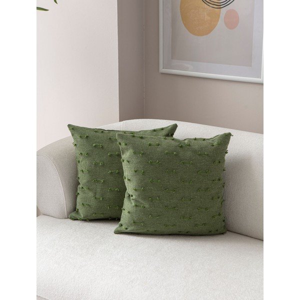 Dekoratyviniai pagalvių užvalkalai 2 vnt. 43x43 cm Tuffet – Mioli Decor-image-1