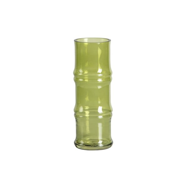 Žalio stiklo vaza WOOOD Kane, aukštis 25 cm