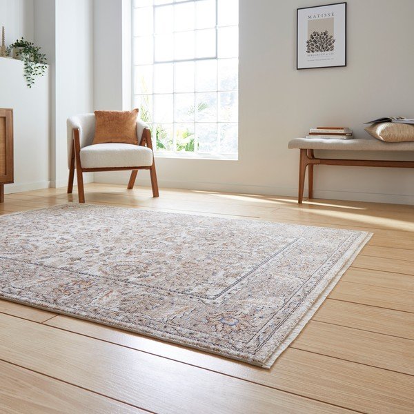 Kilimas smėlio spalvos 80x300 cm Vintage – Think Rugs-image-2