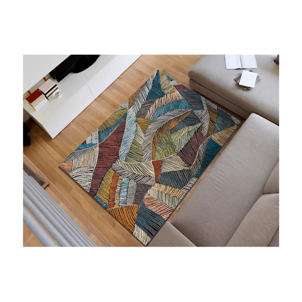 Kiliminė danga Universal Koby Multi Gris, 80 x 150 cm-image-1
