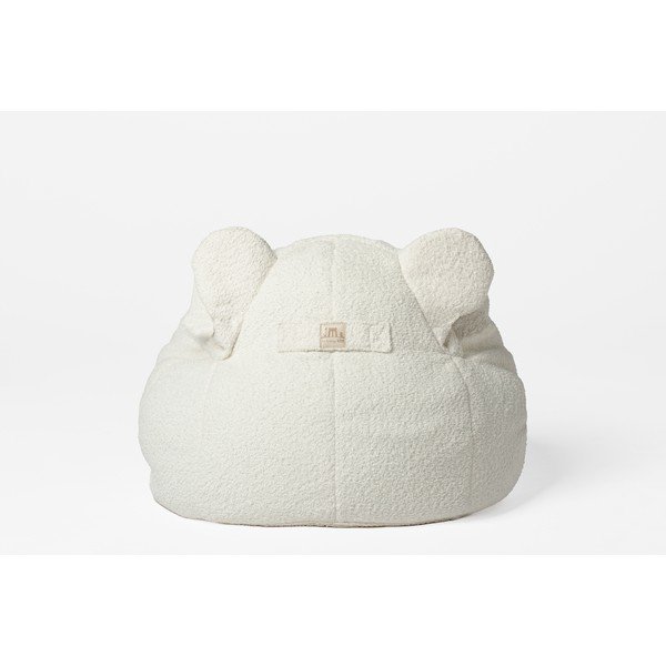 Kreminės spalvos vaikiškas sėdmaišis Bear – The Brooklyn Kids-image-2