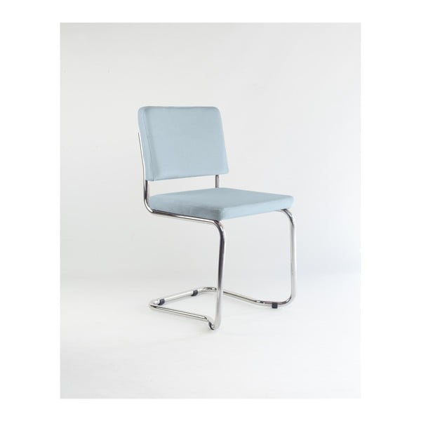 Kėdė su mėlyno aksomo apmušalais "Velvet Atelier Bertha