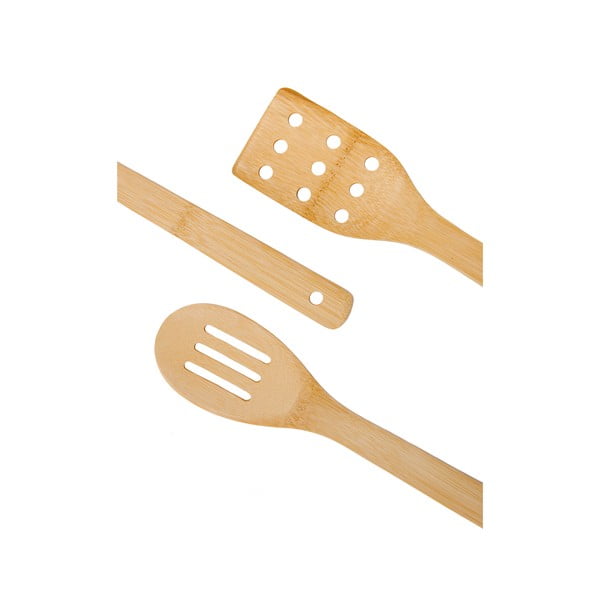 Bambukinis virtuvės įrankių rinkinys 8 vnt. - Bonami Essentials-image-3