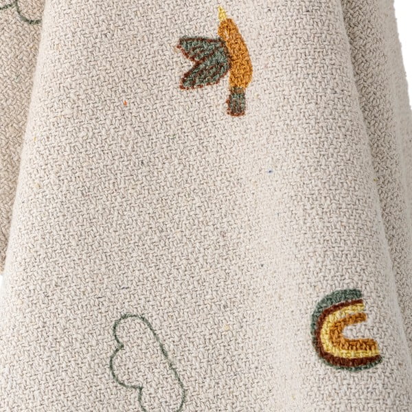 Vaikiškas pledas baltos spalvos 80x100 cm Agnes – Bloomingville Mini-image-3