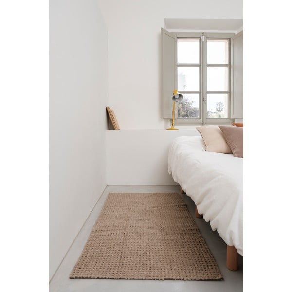 Skalbiamas/rankų darbo natūralios spalvos iš vilnos kilimas 140x200 cm Unexpected Wool – Lorena Canals-image-2
