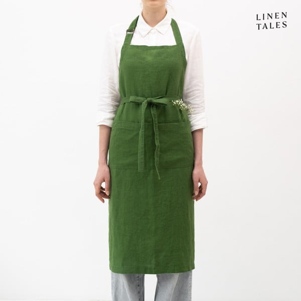 Iš lino prijuostė True Green – Linen Tales
