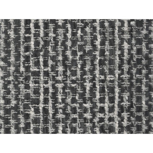 Tamsiai pilkos spalvos taburetė iš šenilinio audinio Georgia – Micadoni -image-2