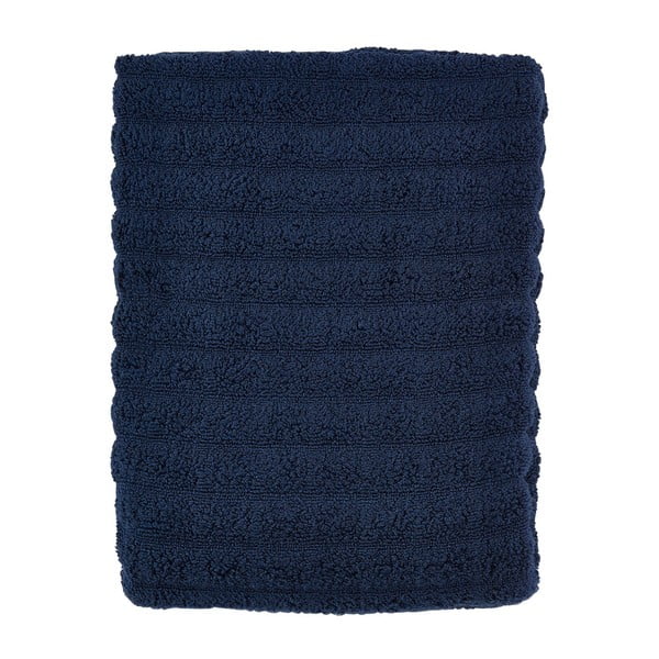 Tamsiai mėlynas "Zone Prime" vonios rankšluostis, 70 x 140 cm
