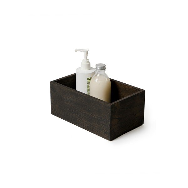 Ąžuolinė tamsi daiktų laikymo dėžė Wireworks Mezza-image-4