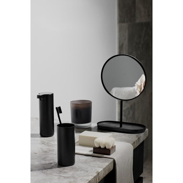 Juodas puodelis dantų šepetėliams Blomus Modo-image-2