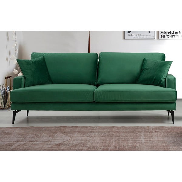 Sofa žalios spalvos 205 cm Papira – Balcab Home-image-2