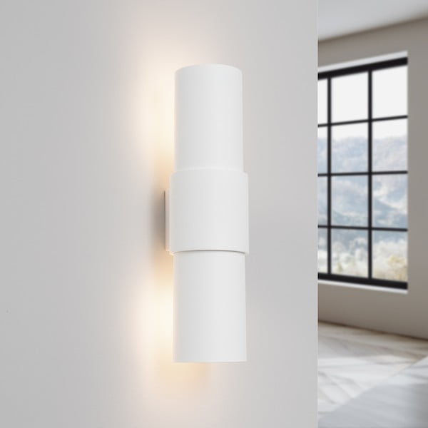 Sieninė lempa baltos spalvos Aurea – Sollux-image-2