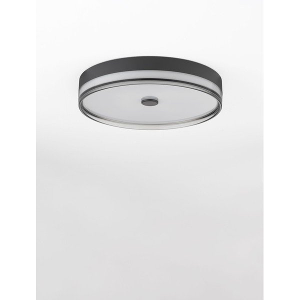 Matinės juodos spalvos iš plieno lubinis šviestuvas LED su pritemdymo funkcija Helios – Nova Luce-image-3