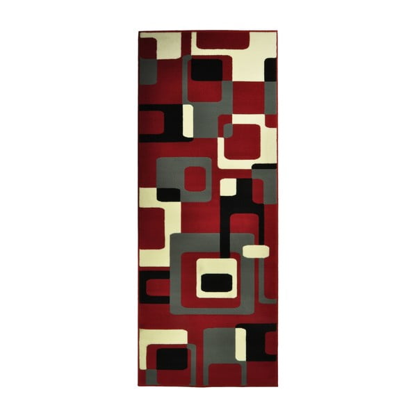 Raudonas kilimas Hanse Home Hamla Retro, 80 x 150 cm