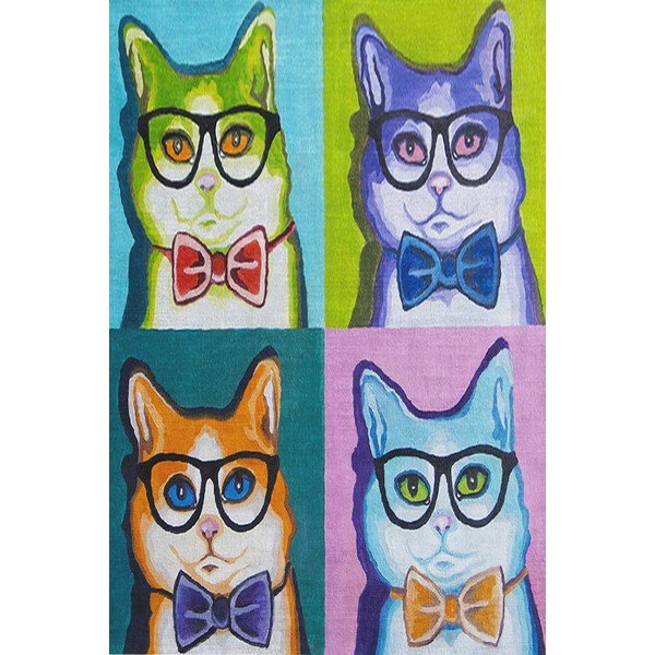 Vaikų neslidus kilimas Conceptum Hypnose Animals, 80 x 200 cm-image-4