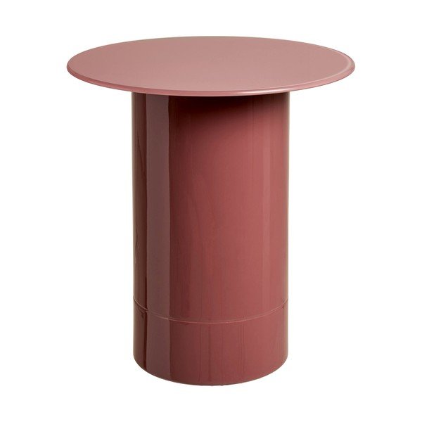 Iš stiklo apvalios formos šoninis stalas ø 45 cm Florens – House Nordic