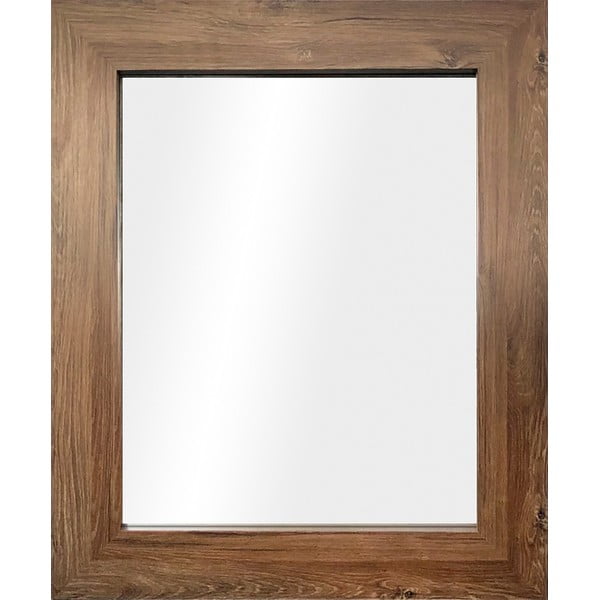 Sieninis veidrodis rudame rėme Styler Jyvaskyla, 60 x 86 cm