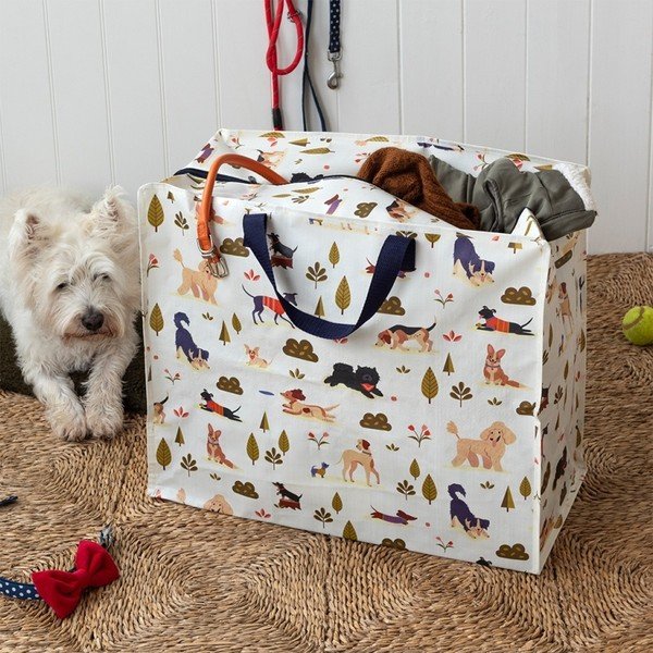 Iš perdirbto plastiko spintos daiktadėžė 28x58x48 cm Dog Park – Rex London-image-1