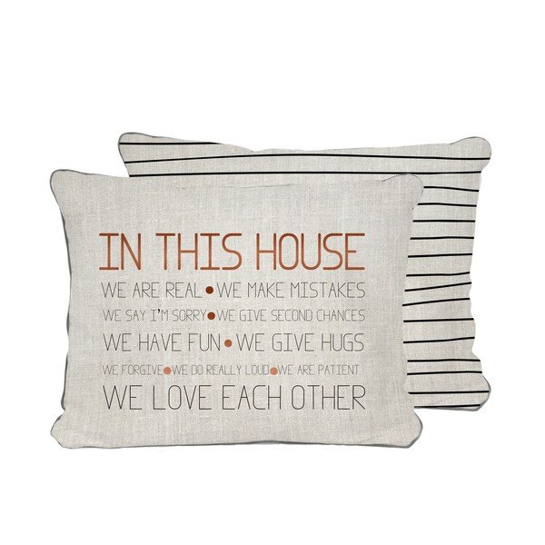 Smėlio spalvos pagalvėlė Really Nice Things House, 50 x 35 cm-image-2