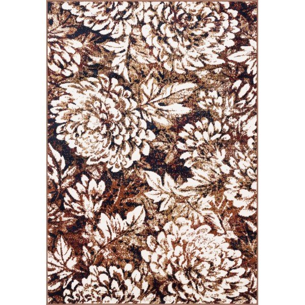 Kilimas rudos spalvos 300x400 cm Adel – FD