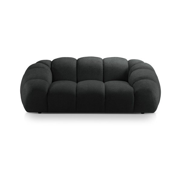 Sofa juodos spalvos 214 cm Diana – Micadoni 