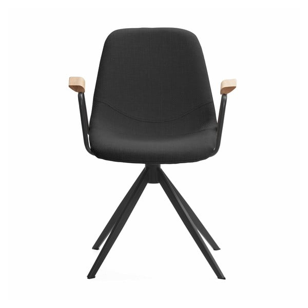 Valgomojo kėdės juodos spalvos 2 vnt. Tali – Marckeric-image-3