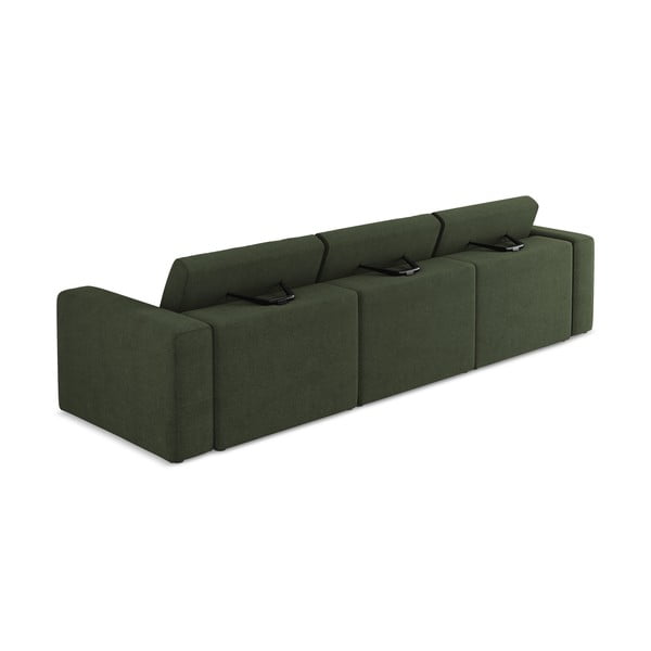 Žalios spalvos sofa 314 cm Kalea – Makamii-image-3
