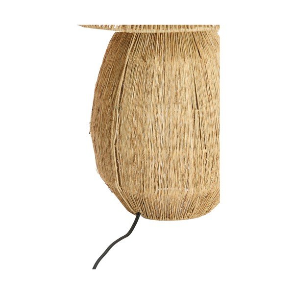 Natūralios spalvos stalinis šviestuvas (aukštis 55 cm) iš džiuto Maruva – Light & Living-image-4