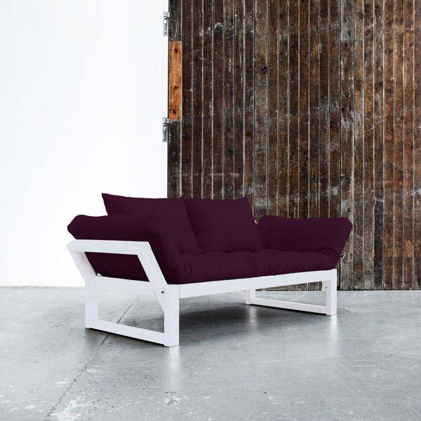 Kintama sofa "Karup Edge" Balta / violetinė slyva-image-1