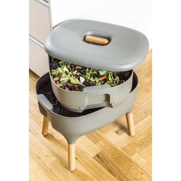 Smėlio spalvos komposto dėžė Urbalive – Plastia-image-1