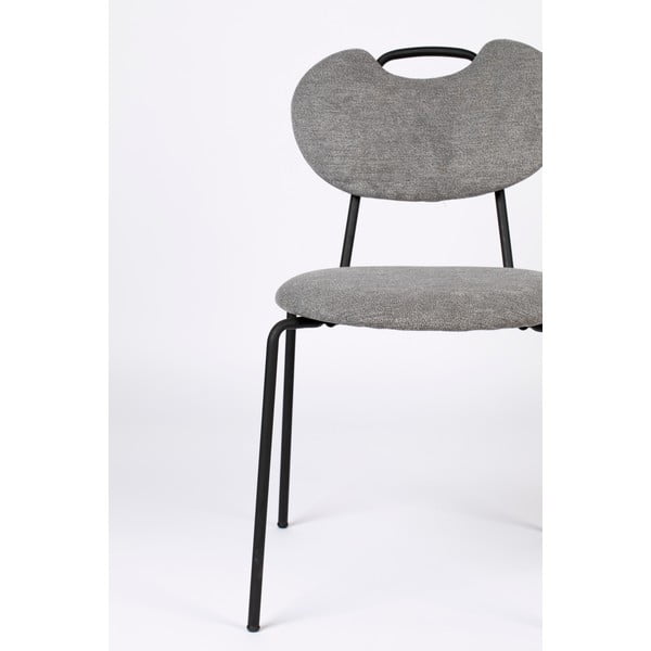 Pilkos valgomojo kėdės, 2 vnt. Aspen - White Label-image-1