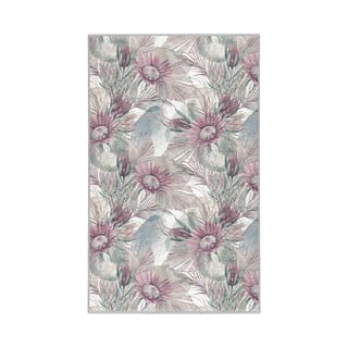 Skalbiamas kilimas violetinės spalvos/pilkos spalvos 160x230 cm Dusty Flowers – Mila Home
