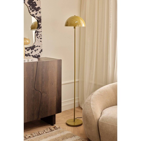 Khaki spalvos iš metalo pastatomas šviestuvas (aukštis 160 cm) Morris – Ellos Home-image-2