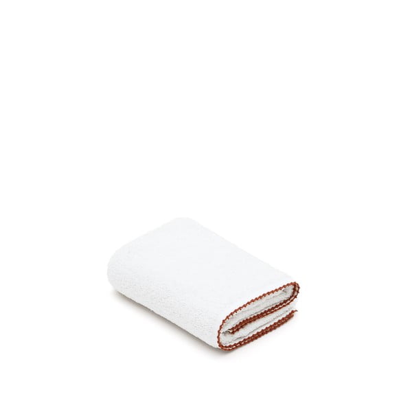 Iš frote audinio iš medvilnės rankšluostis baltos spalvos 30x50 cm Sinami – Kave Home