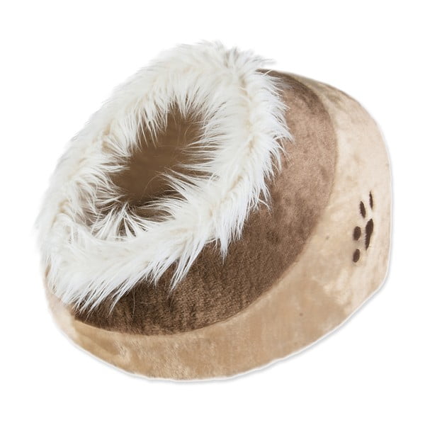 Smėlio spalvos iš pliušo palapinė katei 35x26 cm Trixie Minou – Plaček Pet Products