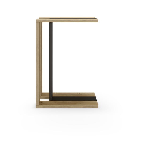 Šoninis stalas iš ąžuolo 40x30 cm Macha – Marckeric-image-3