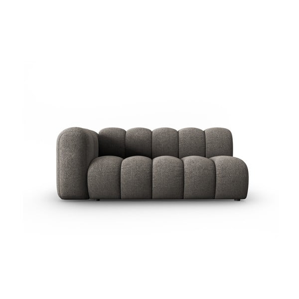 Modulinė sofa tamsiai pilkos spalvos (su kairiuoju kampu) Lupine – Micadoni Home