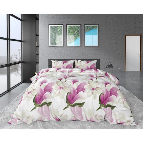 Flanelinė viengulė patalynė Sleeptime Olivia, 140 x 220 cm-image-4