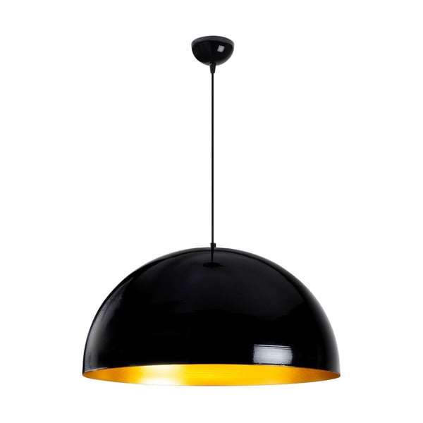 Juodas lubinis šviestuvas Opviq lights Berceste, ø 60 cm-image-2