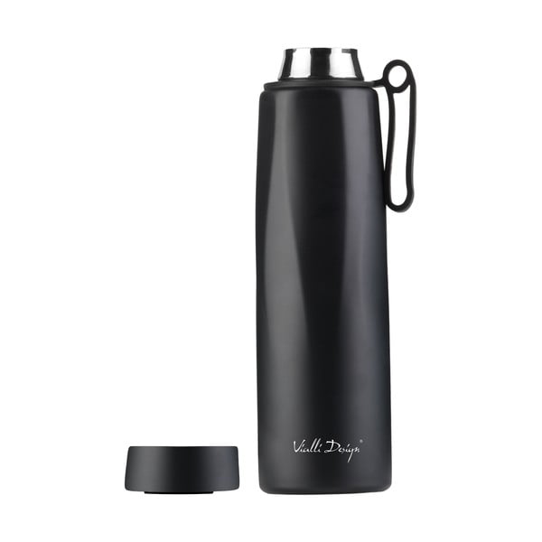 Termosas juodos spalvos 500 ml Fuori – Vialli Design