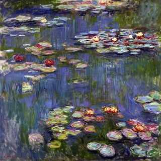 Claude Monet reprodukcija Water Lilies, 60 x 60 cm