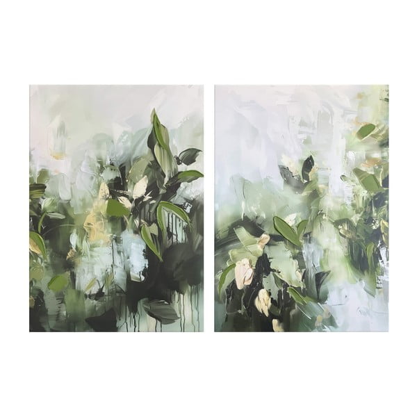 Paveikslai su rankomis tapytais elementais rinkinyje 2 vnt. 50x70 cm Myrtle – Styler