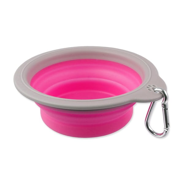 Iš plastiko kelioninis dubuo šuniui ø 15 cm  Dog Fantasy – Plaček Pet Products