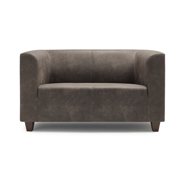 Bobochic Paris Django Preston tamsiai ruda dviejų vietų sofa
